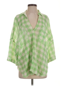 Out From Under 3/4 Sleeve Button Down Shirt