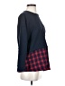 Forever 21 Checkered-gingham Blue Pullover Sweater Size S - photo 4