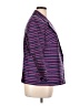 Talbots Stripes Purple Blazer Size 14 - photo 4