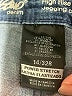 Mossimo Hearts Blue Jeans Size 14R - photo 4
