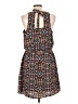 Xhilaration 100% Polyester Paisley Blue Casual Dress Size L - photo 2