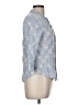 Miss Me Blue 3/4 Sleeve Button-Down Shirt Size M - photo 4