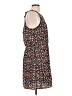 Xhilaration 100% Polyester Paisley Blue Casual Dress Size L - photo 4