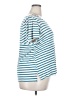 Green Envelope Stripes Blue Short Sleeve T-Shirt Size 2X - photo 4