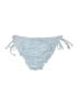 H&M Stripes Blue Swimsuit Bottoms Size 8 - photo 2