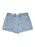 Universal Thread 100% Cotton Blue Denim Shorts Size 12 - photo 1
