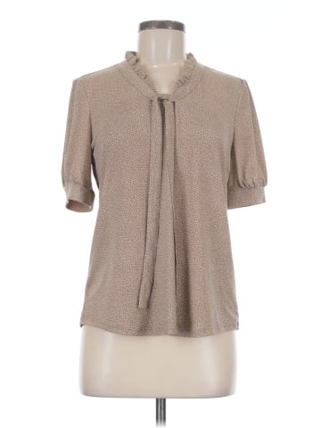 Adrianna Papell Short Sleeve Blouse (view 1)