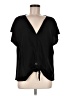 Zara Black Short Sleeve Top Size M - photo 1