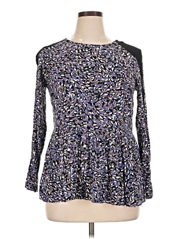 ELOQUII Long Sleeve Blouse (view 1)