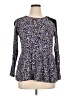 ELOQUII 100% Viscose Blue Long Sleeve Blouse Size 14 Plus - photo 1