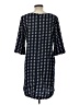 Gap Graphic Blue Casual Dress Size L - photo 2