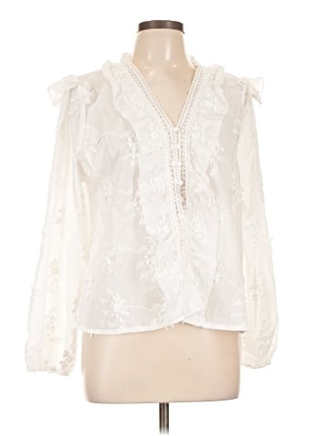 Calypso St. Barth Long Sleeve Blouse (view 1)