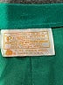 Pendleton 100% Virgin Wool Solid Green Wool Skirt Size 14 - photo 4