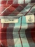 L.L.Bean Plaid Teal Long Sleeve Blouse Size S (petite) - photo 7