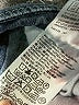 Levi's Solid Blue Jeans Size 16M - photo 5