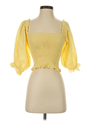 Billabong 3/4 Sleeve Blouse (view 1)