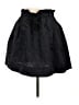 H&M 100% Polyester Solid Black Formal Skirt Size 12 - photo 1