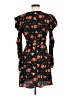 Topshop 100% Polyester Hearts Black Cocktail Dress Size 6 - photo 2
