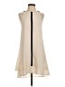 Monteau 100% Polyester Solid Ivory Casual Dress Size XS - photo 1