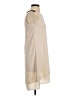 Monteau 100% Polyester Solid Ivory Casual Dress Size XS - photo 4