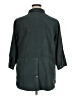 Joan Rivers 100% Polyester Green Gray 3/4 Sleeve Blouse Size 14 - photo 2