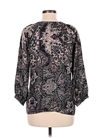 Joie 3/4 Sleeve Silk Top (view 2)