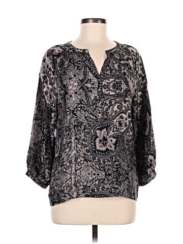 Joie 3/4 Sleeve Silk Top (view 1)