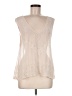 Free People Ivory Sleeveless Blouse Size M - photo 1