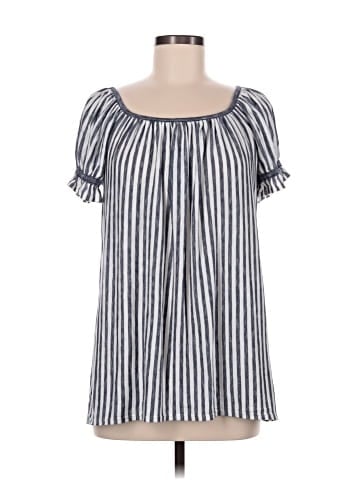 Max Studio Short Sleeve Blouse (view 1)