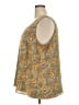 Cato 100% Polyester Orange Sleeveless Blouse Size 22 - photo 5