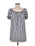 Max Studio Blue Short Sleeve Blouse Size M - photo 2