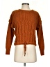 DKNY Jeans Orange Pullover Sweater Size S - photo 1