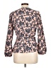 J.Crew 100% Polyester Pink 3/4 Sleeve Blouse Size 10 - photo 2