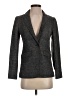Ann Taylor LOFT 100% Polyester Tweed Gray Blazer Size 0 Petite - photo 1
