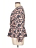 J.Crew 100% Polyester Pink 3/4 Sleeve Blouse Size 10 - photo 5