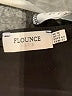 Flounce Solid Black Cocktail Dress Size 12 - photo 6