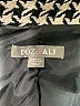 Roz & Ali Houndstooth Gray Ivory Blazer Size 22 - photo 6