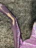 Unbranded Print Purple Swimsuit Top Size S (estimated) - photo 3