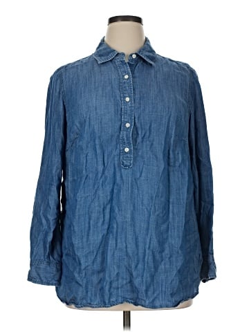 Talbots Long Sleeve Button-Down Shirt (view 1)