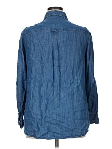 Talbots Long Sleeve Button-Down Shirt (view 2)