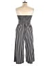 Justify Stripes Gray Jumpsuit Size XL - photo 2