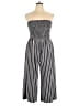 Justify Stripes Gray Jumpsuit Size XL - photo 1