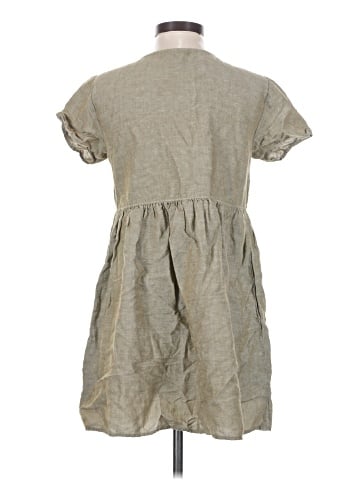 Madewell Linen-Blend Alexandra Button-Front Mini Dress (view 2)