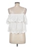 Old Navy 100% Cotton White Sleeveless Blouse Size M - photo 2