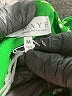 WAYF 100% Polyester Green Short Sleeve Blouse Size M - photo 9