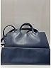 Telfar Blue Vegan Leather Medium 'Navy' Shopping Tote One size - photo 4