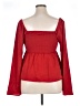 Trixxi 100% Polyester Red Long Sleeve Blouse Size XL - photo 2