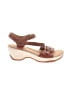 Assorted Brands 100% Leather Brown Wedges Size 9 1/2 - photo 1