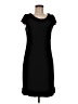 MSK Solid Black Casual Dress Size 8 - photo 1