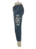 J.Jill Floral Blue Jeans Size 4 - photo 5